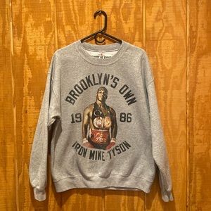 Mike Tyson Roots Of Fight Blood Lines Crewneck Pullover Sweatshirt Men’s Large